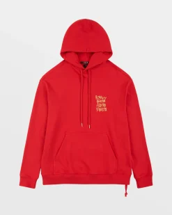 Outlet Ksubi 23 Biggie Hoodie Red