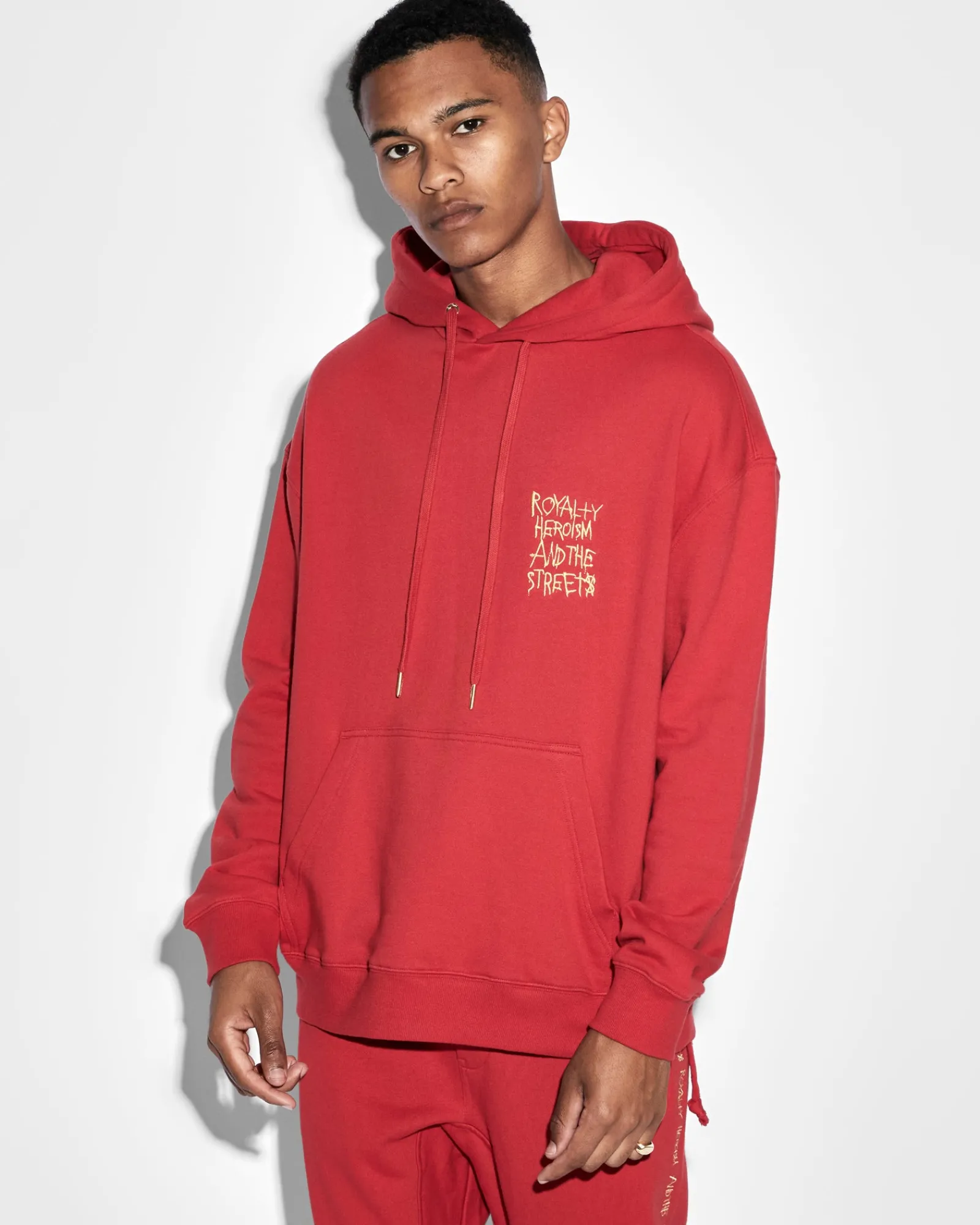 Hot Ksubi 23 Biggie Hoodie Red