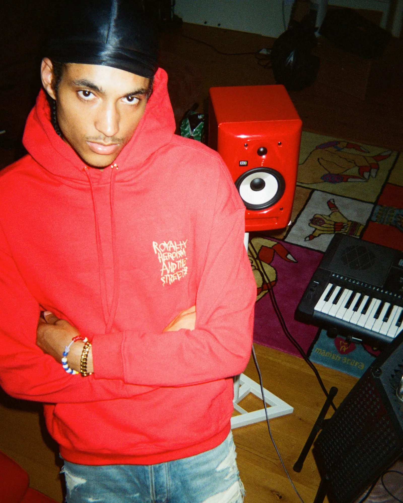 Hot Ksubi 23 Biggie Hoodie Red