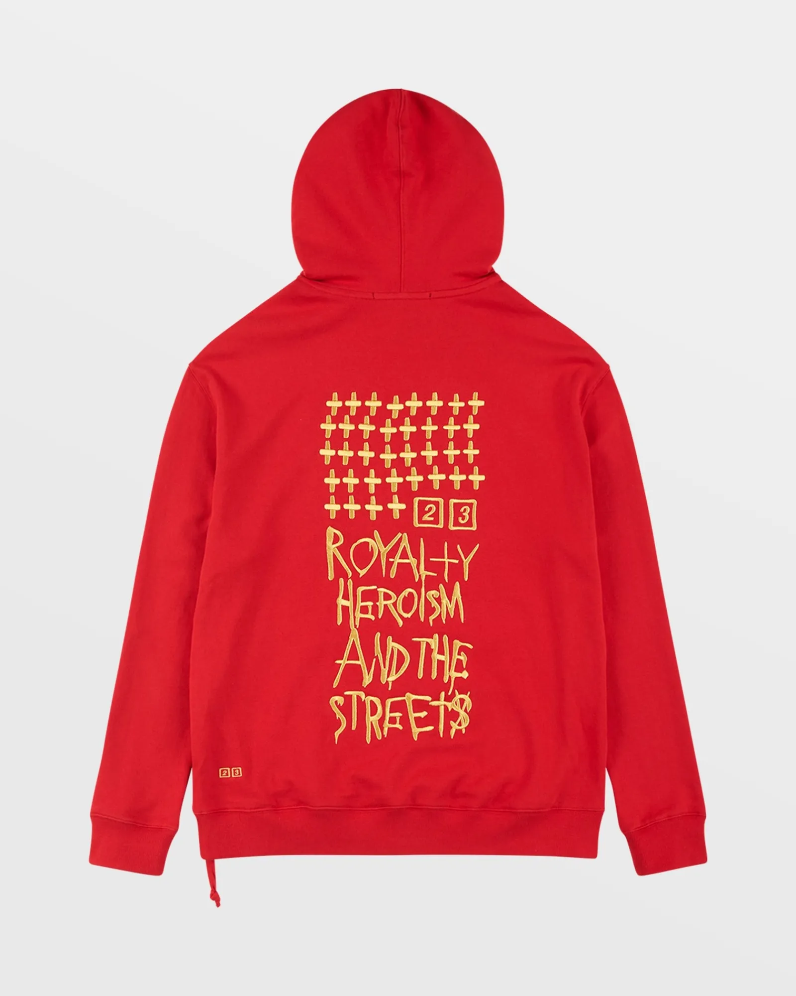 Hot Ksubi 23 Biggie Hoodie Red