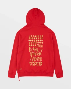 Discount Ksubi 23 Biggie Hoodie Red