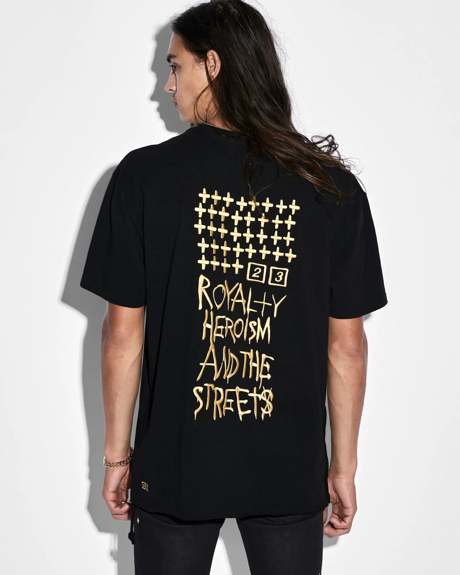 Discount Ksubi 23 Biggie Ss Tee Jet Black