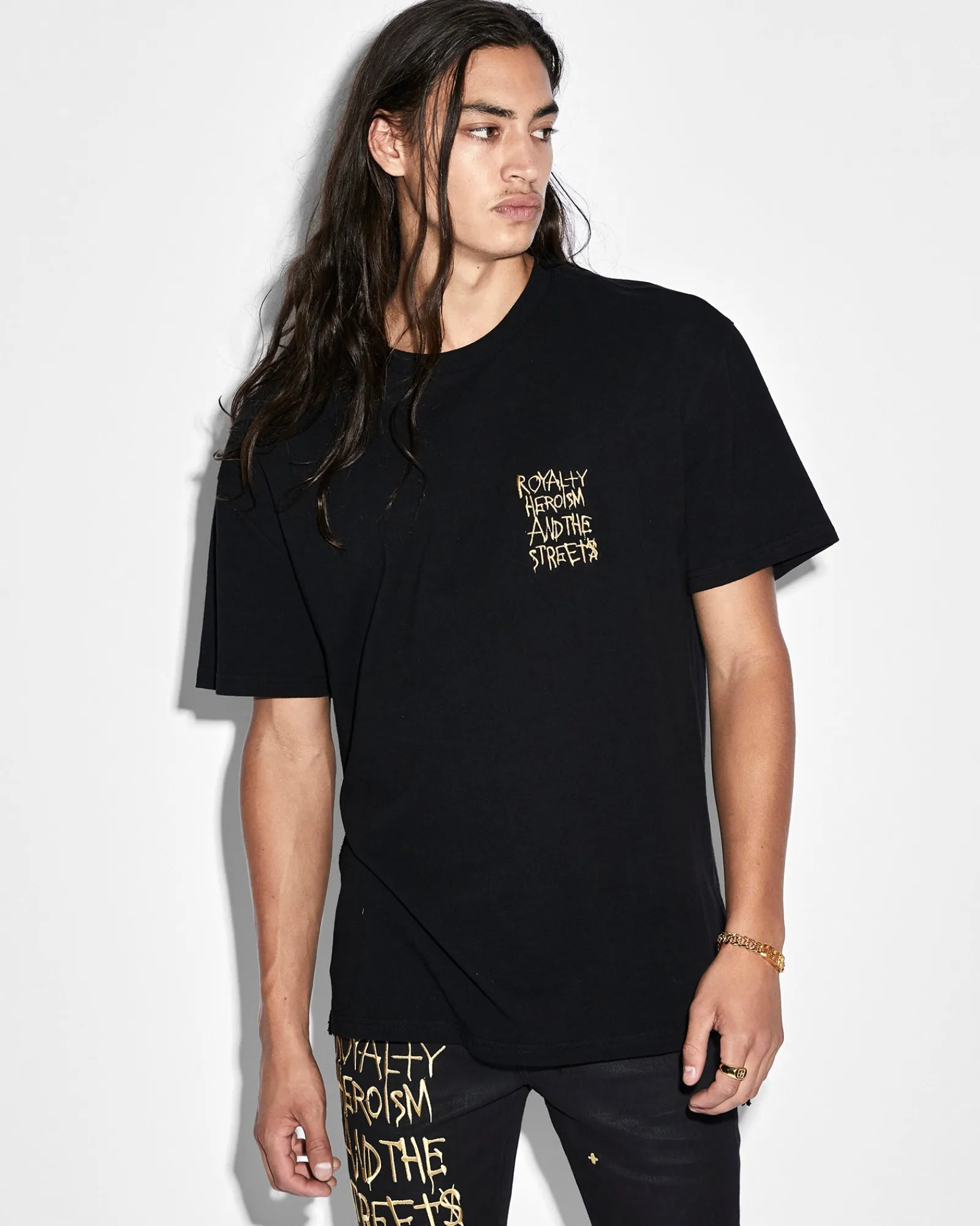 Discount Ksubi 23 Biggie Ss Tee Jet Black