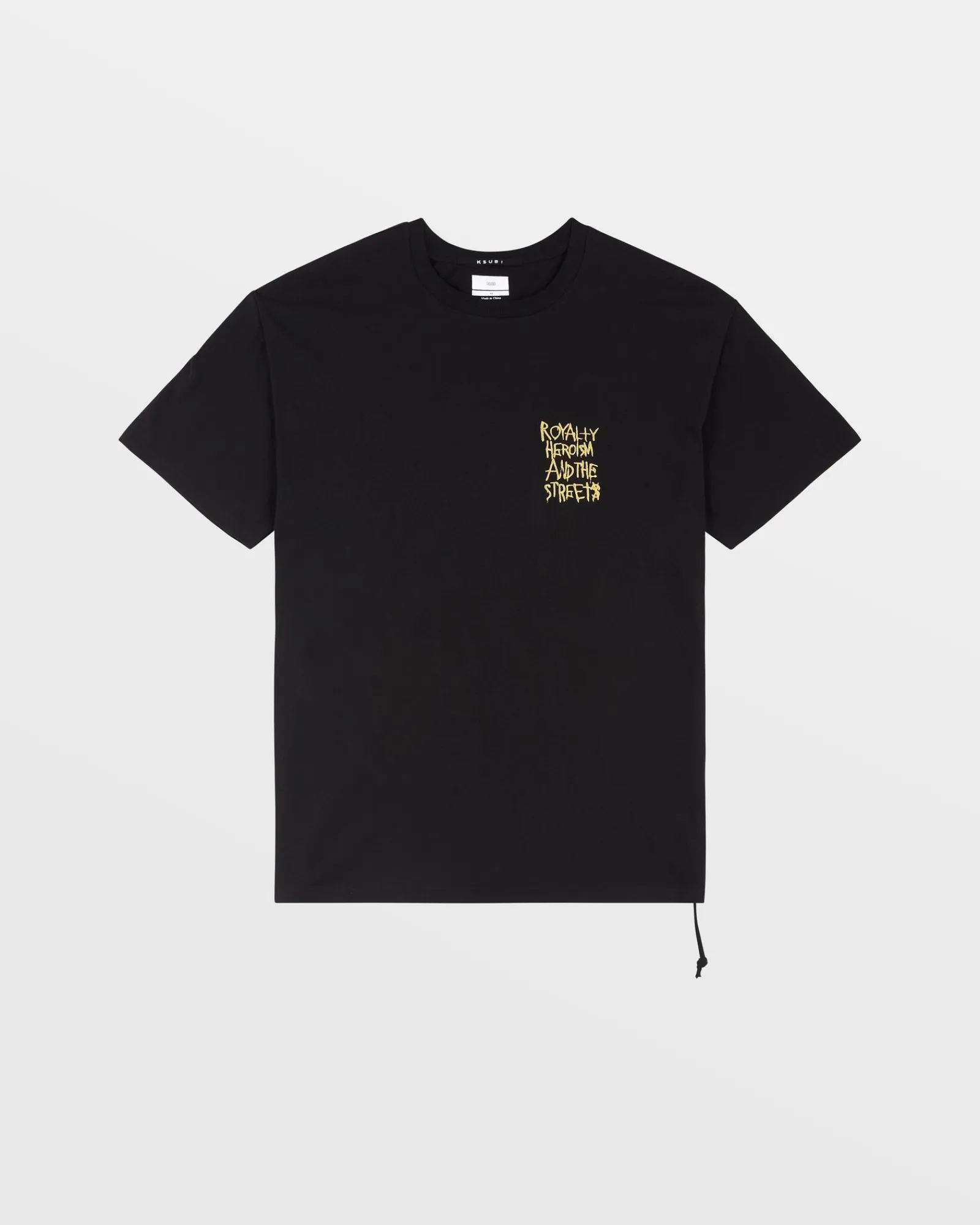 Discount Ksubi 23 Biggie Ss Tee Jet Black