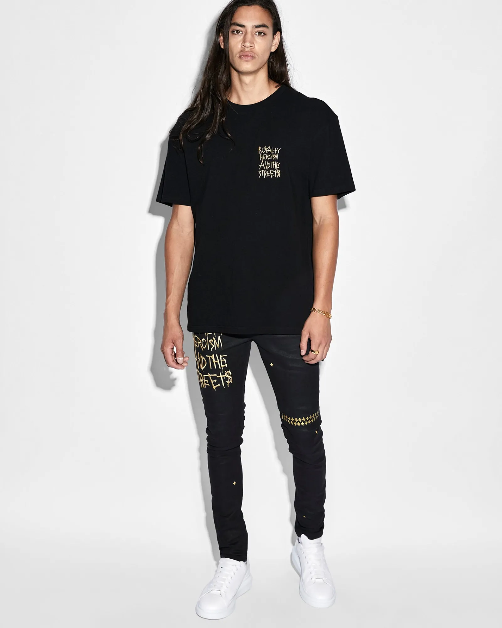 Discount Ksubi 23 Biggie Ss Tee Jet Black