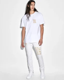 Outlet Ksubi 23 Biggie Ss Tee Tru White