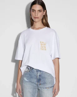 Outlet Ksubi 23 Biggie Ss Tee Tru White