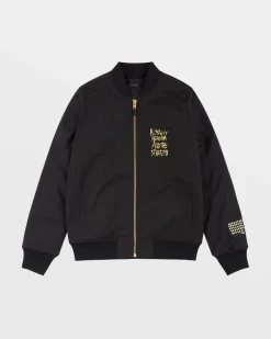Store Ksubi 23 Bomber Jacket Jet Black