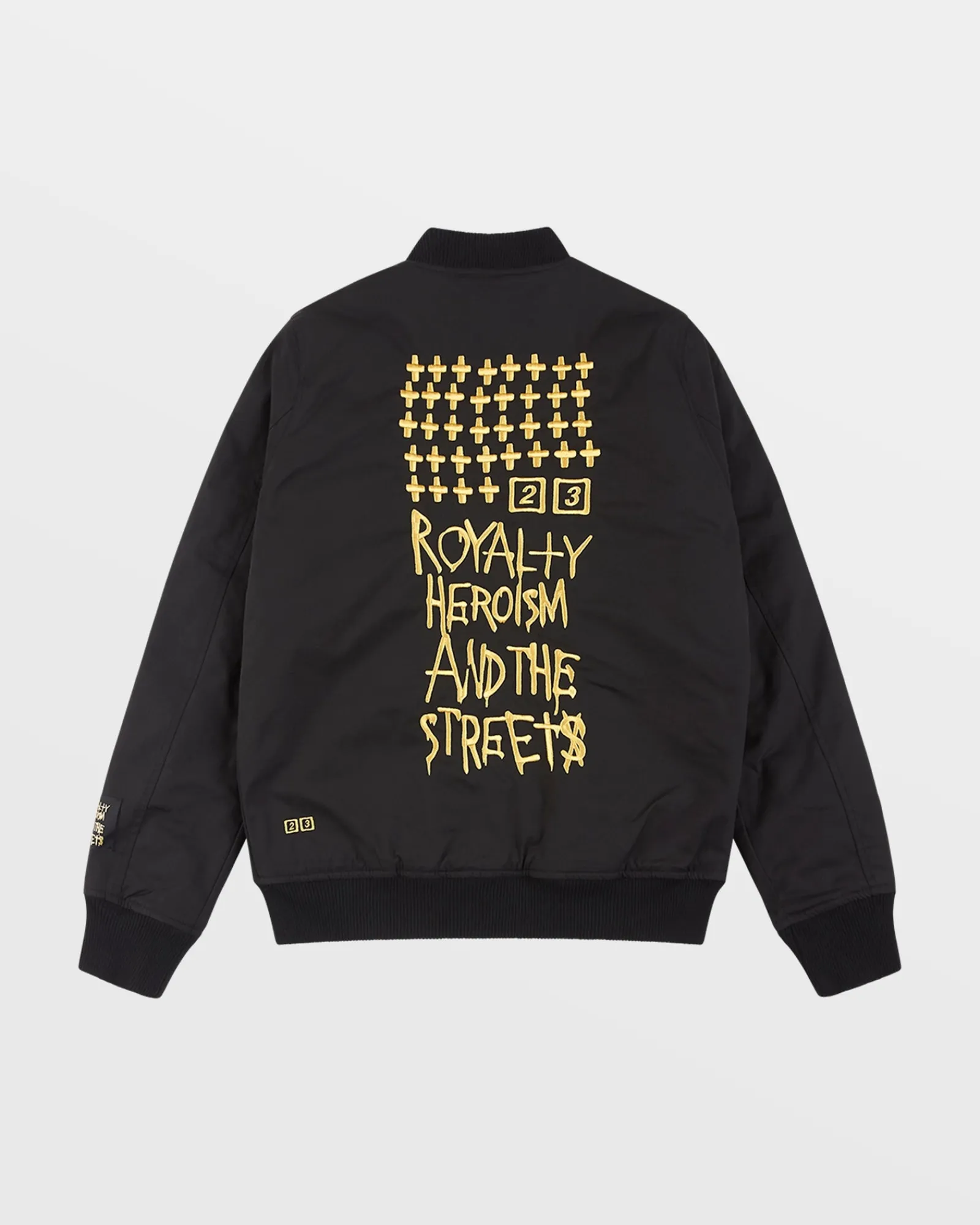 Store Ksubi 23 Bomber Jacket Jet Black