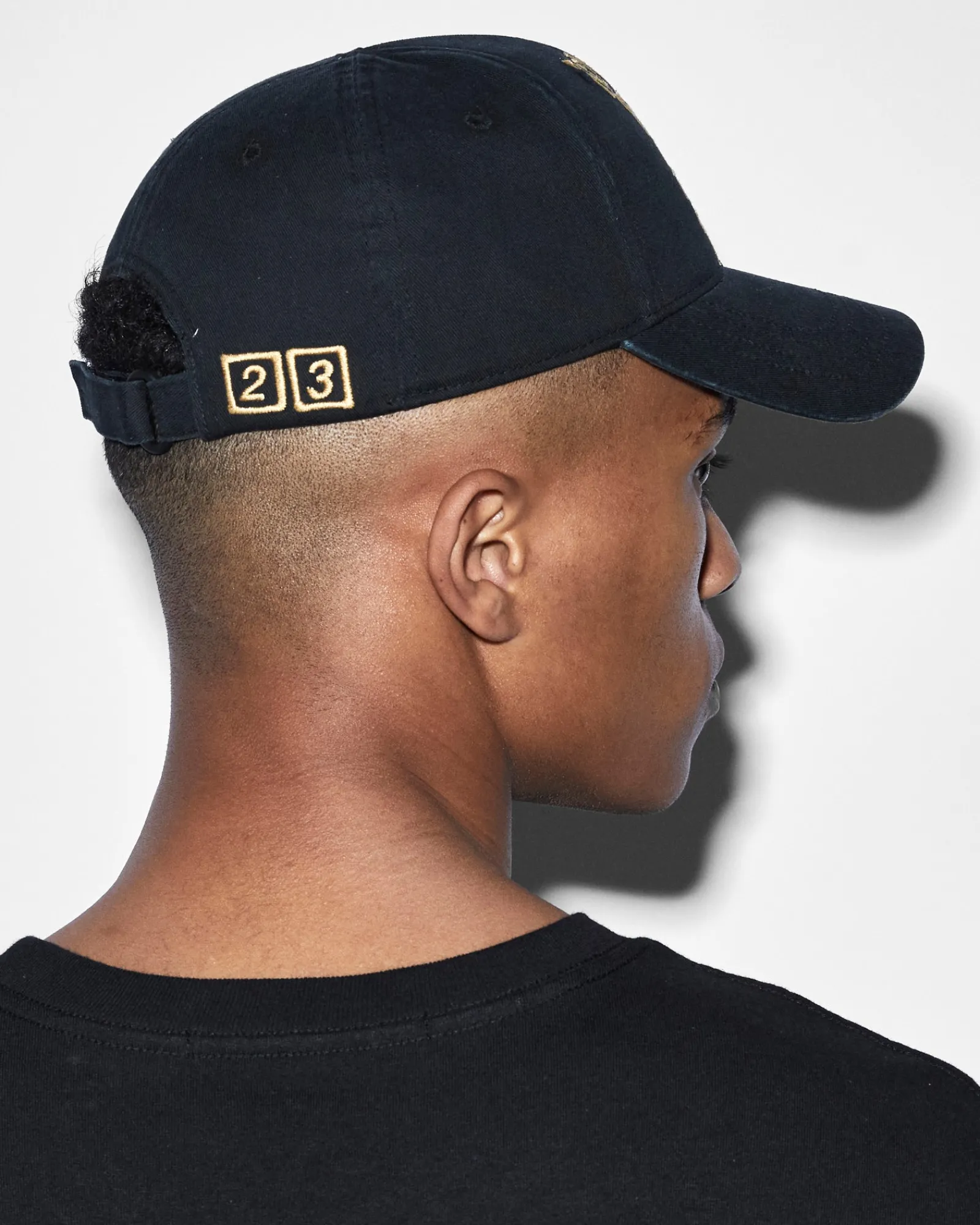 Shop Ksubi 23 Cap Jet Black