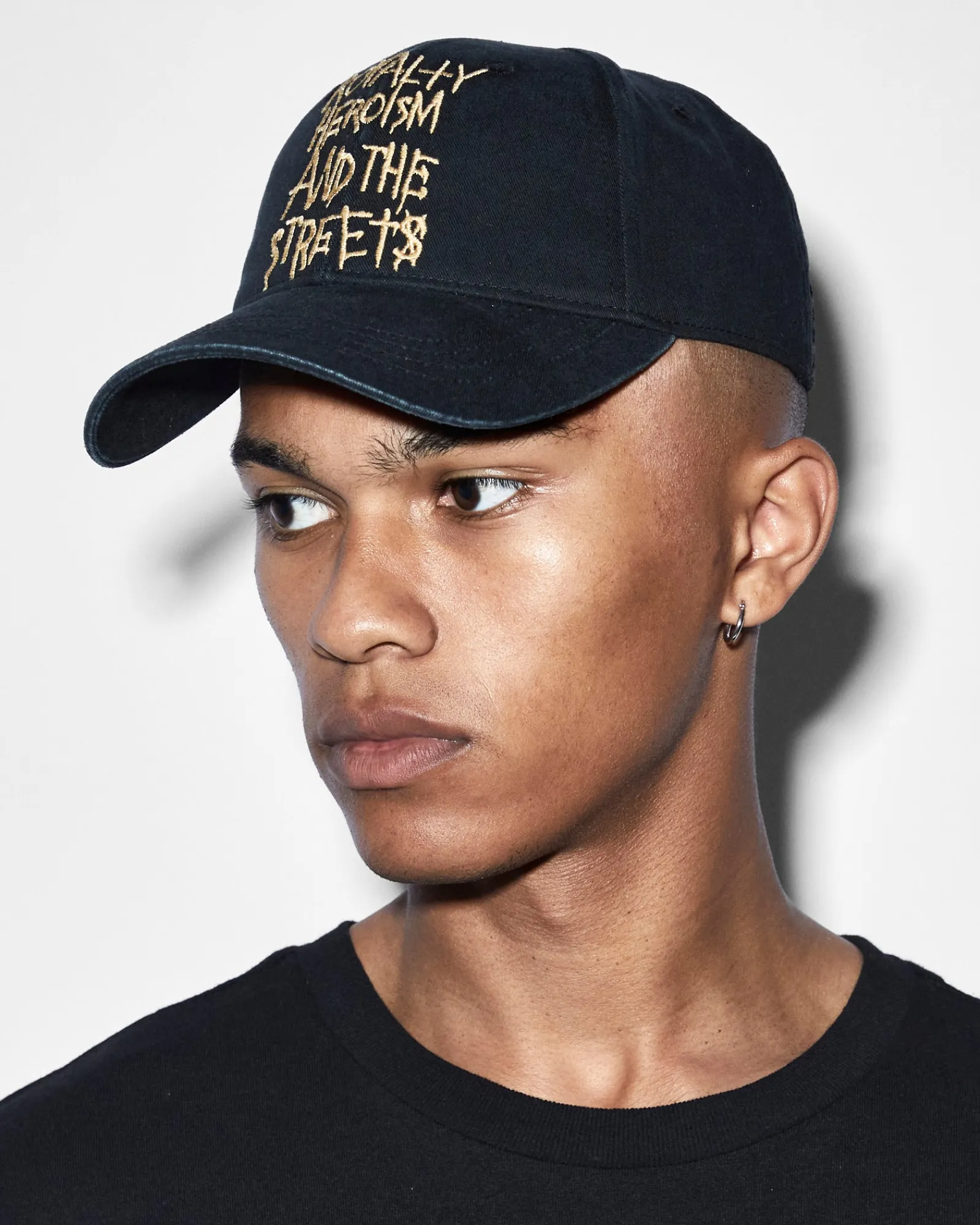 Discount Ksubi 23 Cap Jet Black