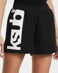 Hot Ksubi Icon Trak Short Jet Black
