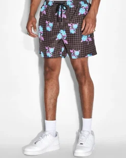 Online Ksubi Low Res Boardshort Multi