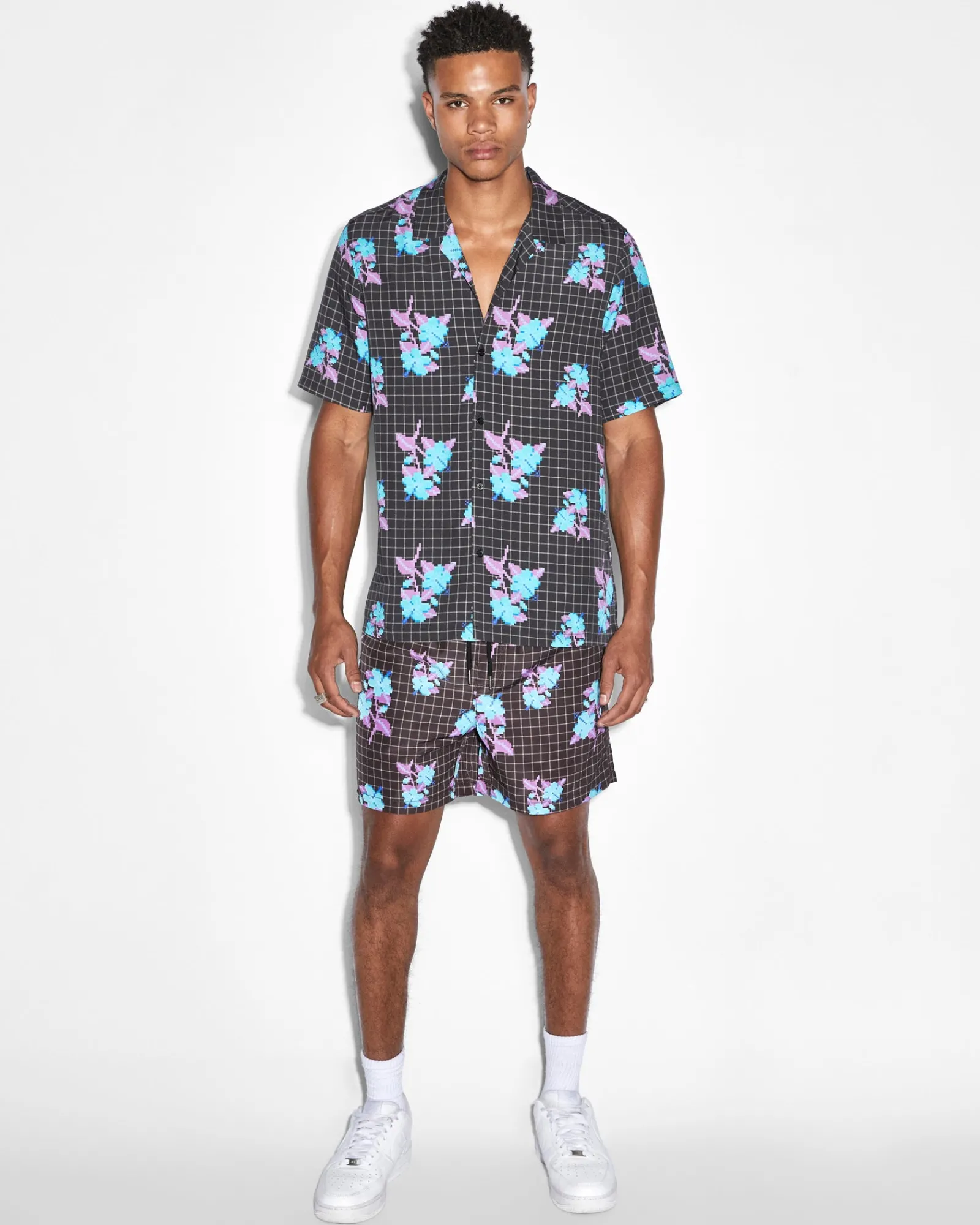Online Ksubi Low Res Boardshort Multi