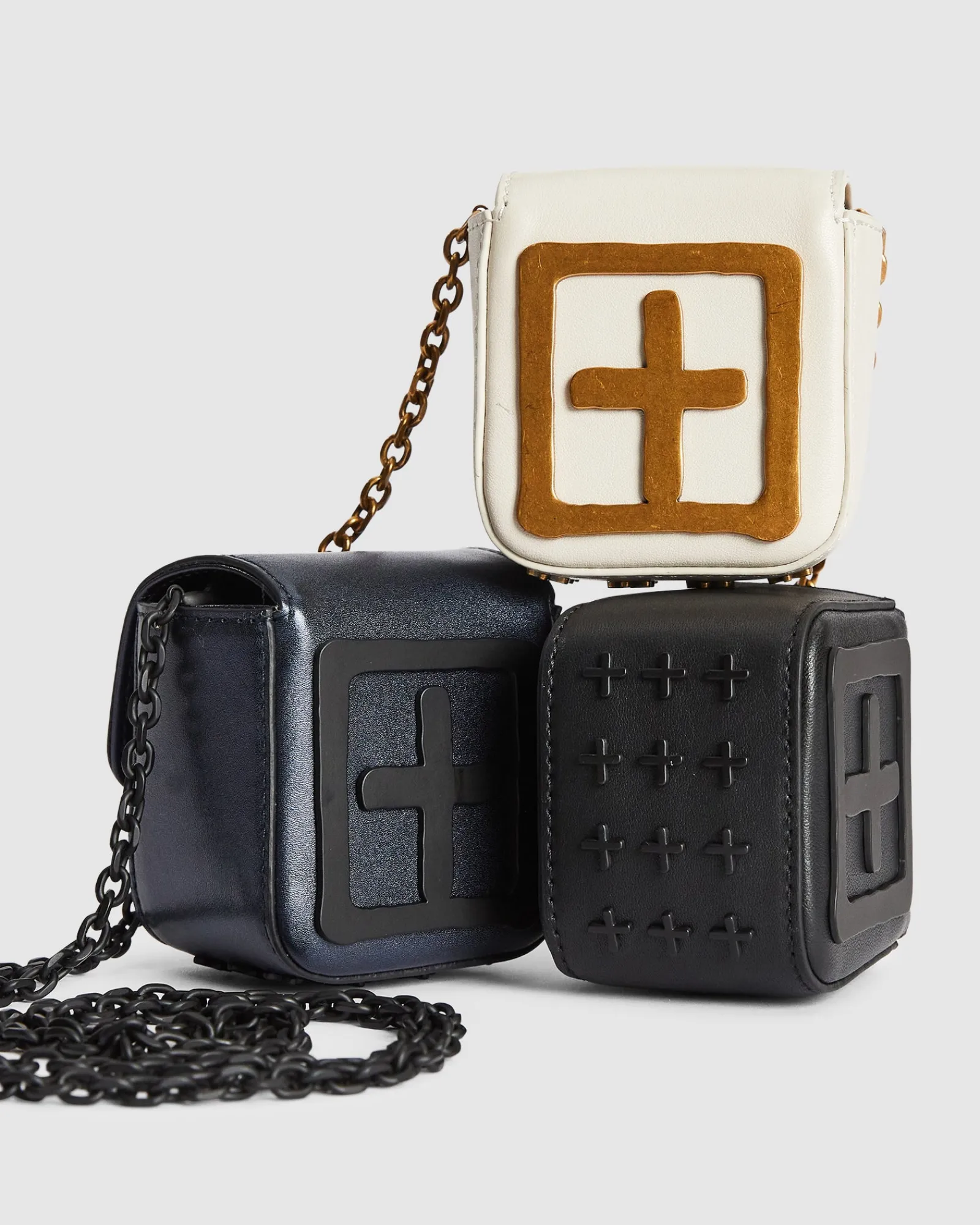 Fashion Ksubi Mirco Kube Bag Natural