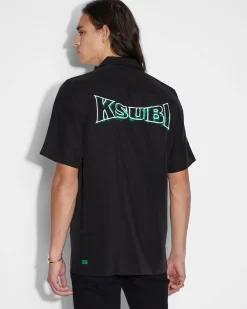 Best Ksubi Neon Resort Ss Shirt Black