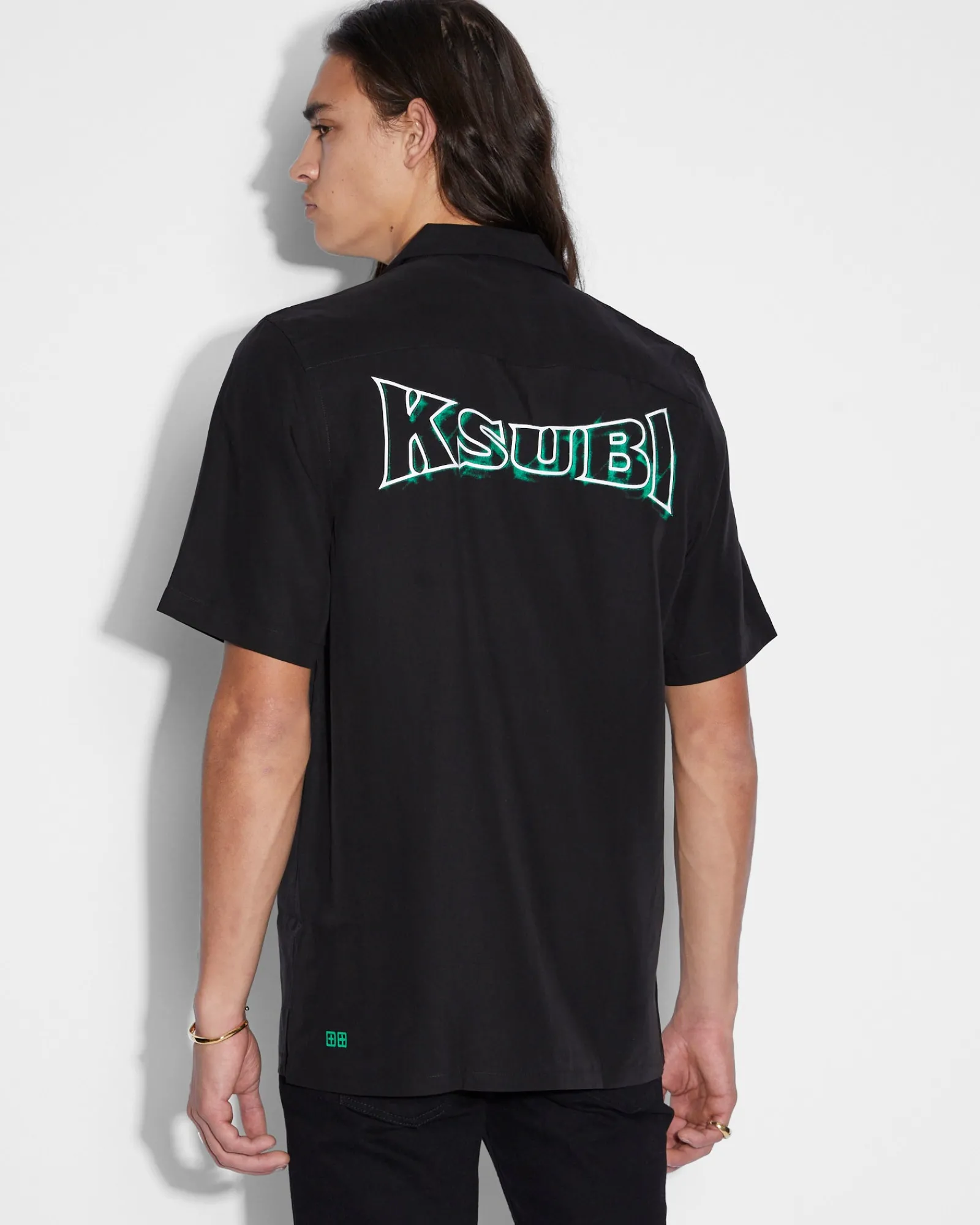 Best Ksubi Neon Resort Ss Shirt Black