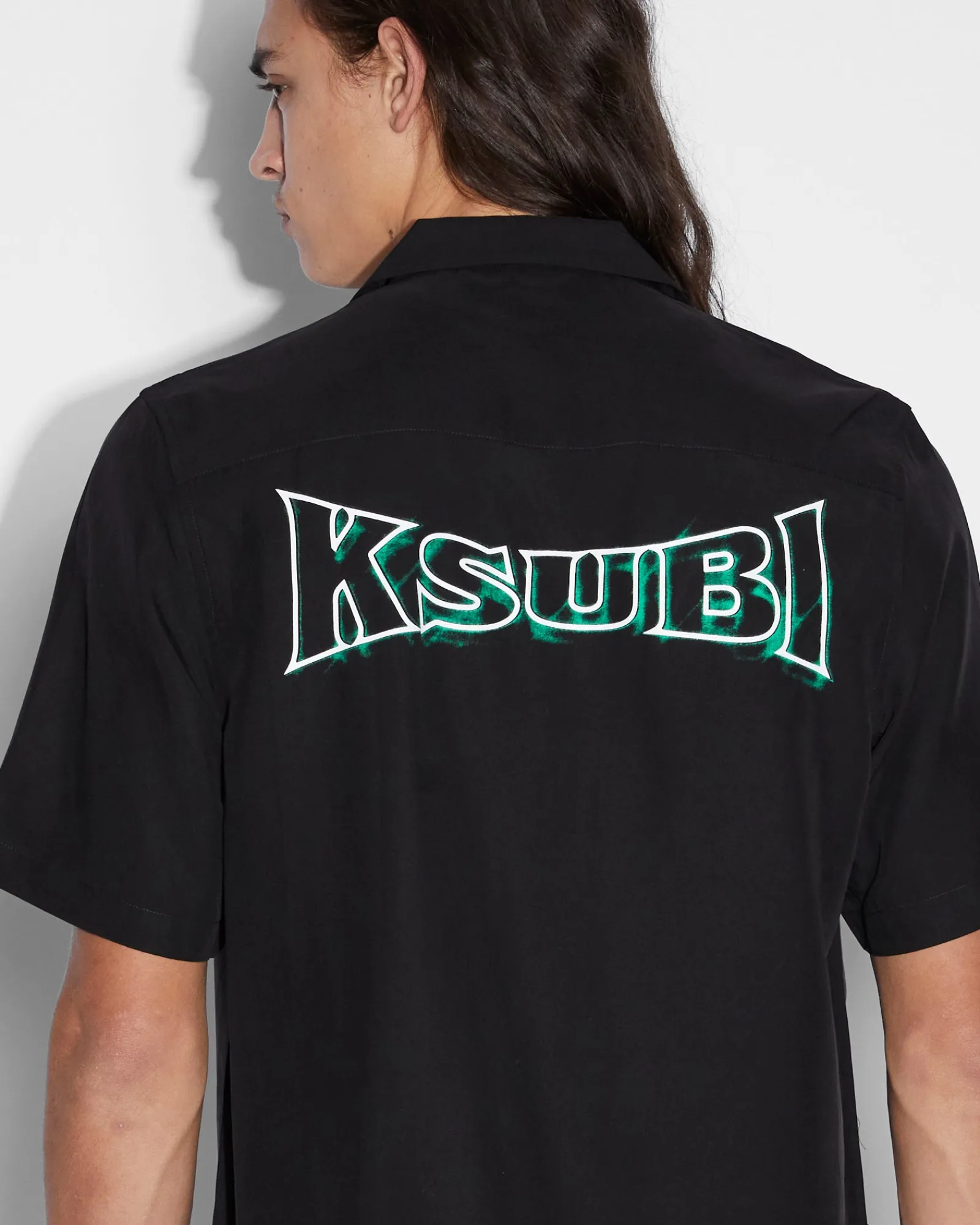 Best Ksubi Neon Resort Ss Shirt Black