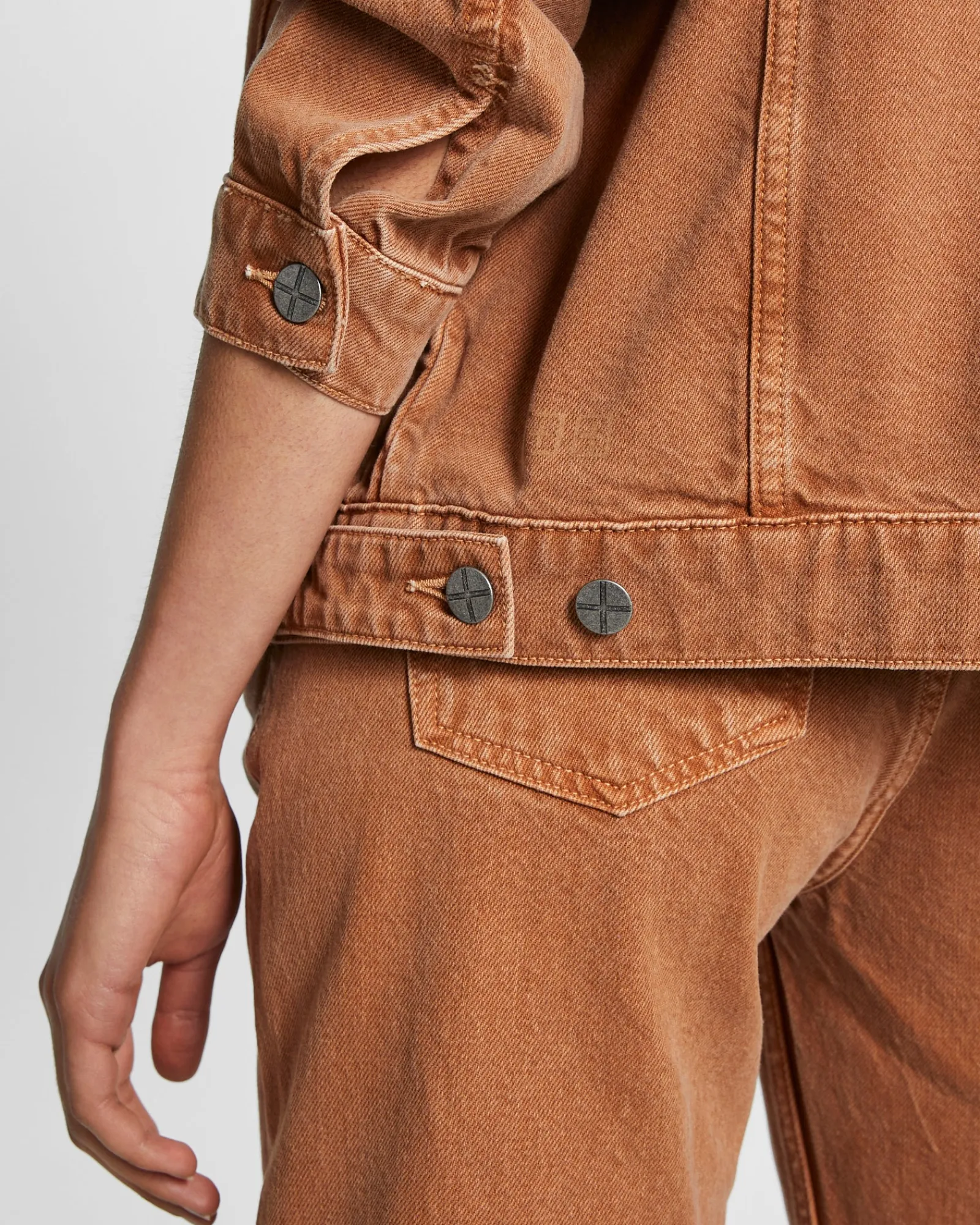 Best Sale Ksubi Oversized Jacket Brown Sugar