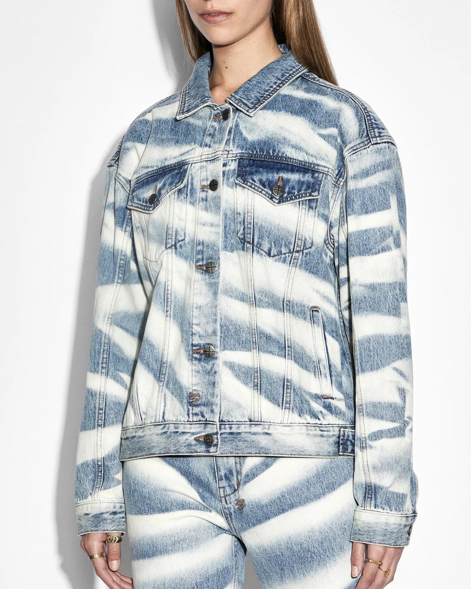 Clearance Ksubi Oversized Jacket Strokes