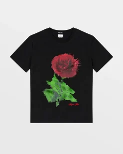 Shop Ksubi Pixel Kash Ss Tee Jet Black