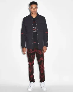 Cheap Ksubi Pixel Quilted Ls Shirt Black