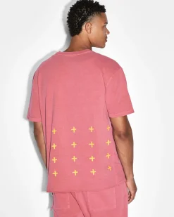 Best Sale Ksubi Pixel Sign Biggie Ss Tee Sundown