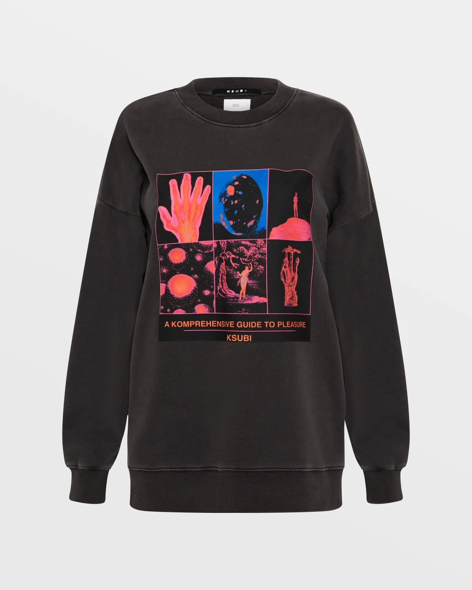 Fashion Ksubi Pleasure Guide Oh G Crew Black
