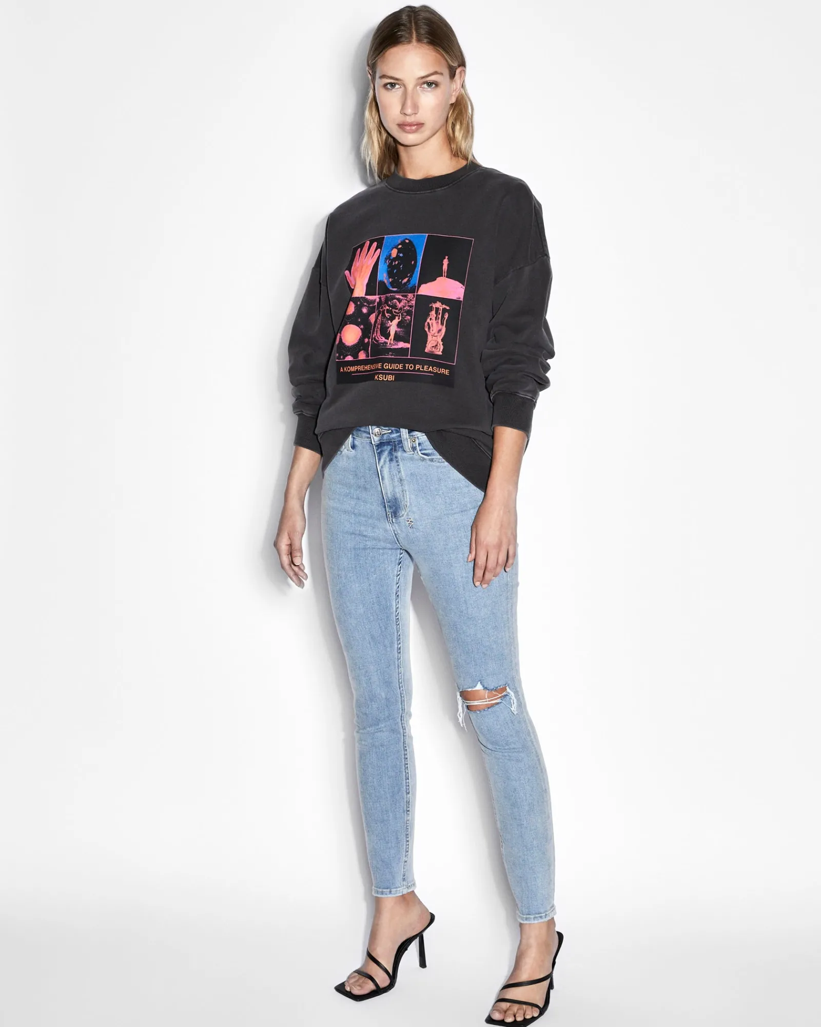 Fashion Ksubi Pleasure Guide Oh G Crew Black