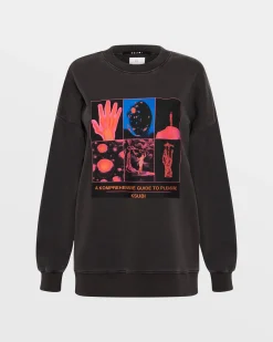 Flash Sale Ksubi Pleasure Guide Oh G Crew Black