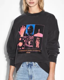 Flash Sale Ksubi Pleasure Guide Oh G Crew Black