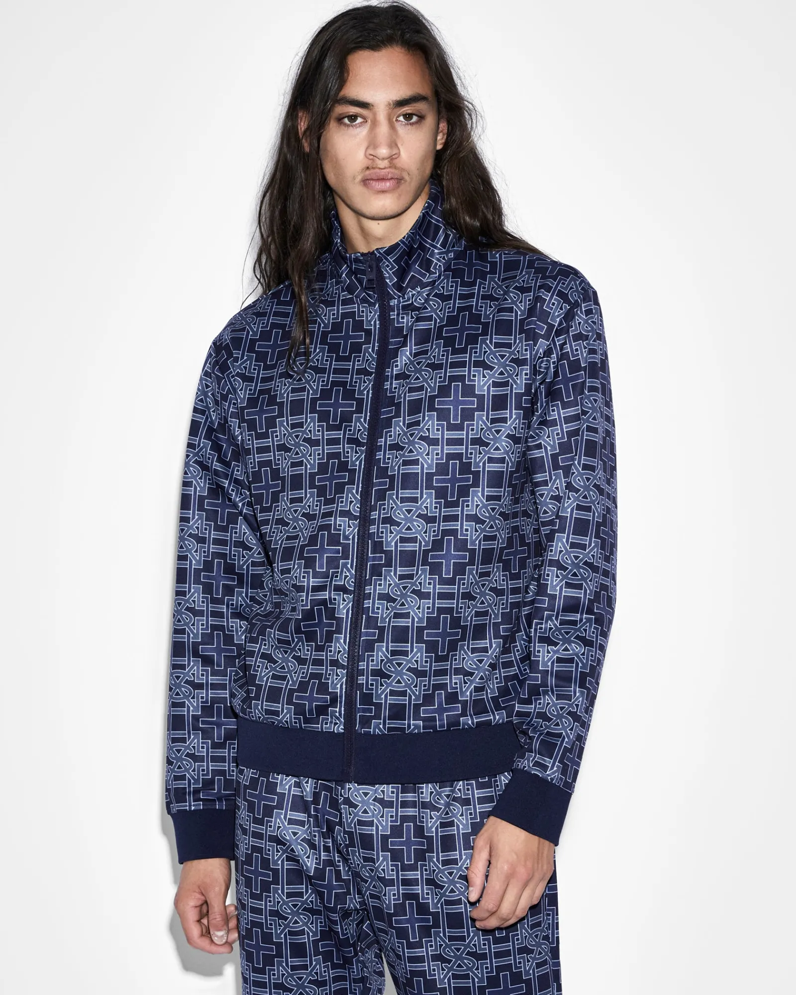 Online Ksubi Plus Antidote Track Jacket Navy