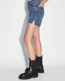 Online Ksubi Racer Short Bluebell Split