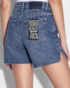 Online Ksubi Racer Short Bluebell Split