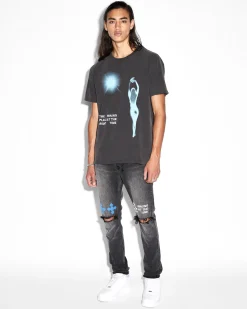 Best Ksubi Right Time Kash Ss Tee Faded Black