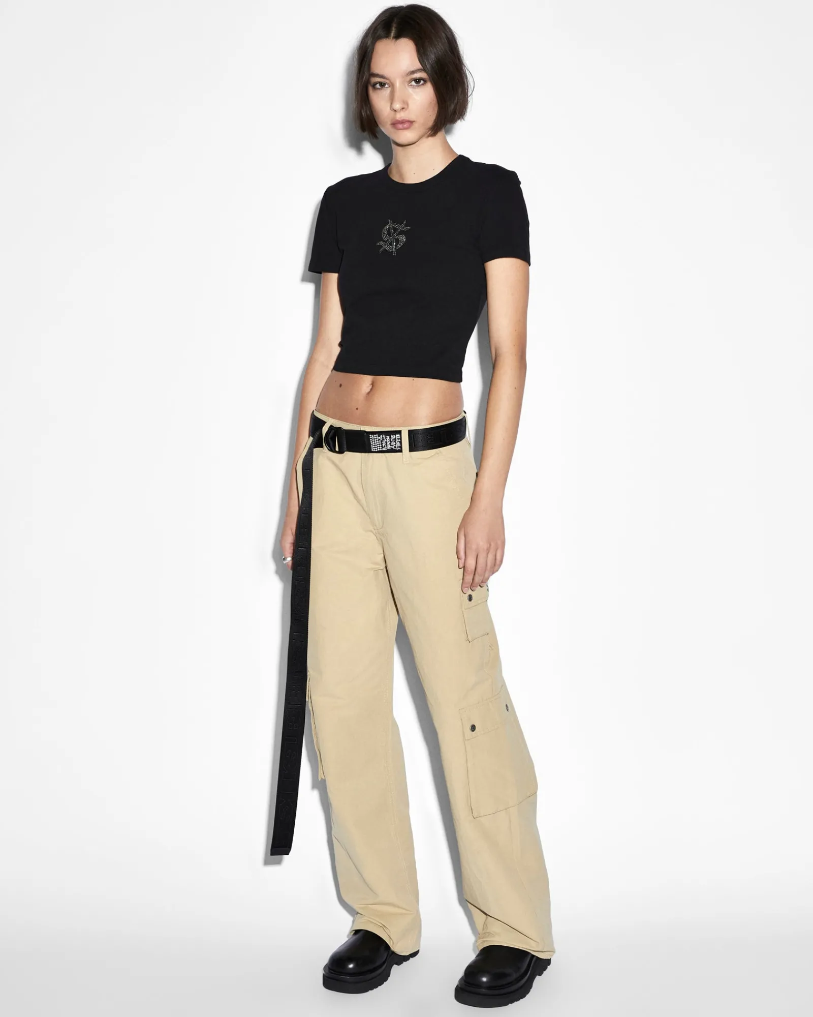 Store Ksubi Ritzy Baby Ss Tee Black