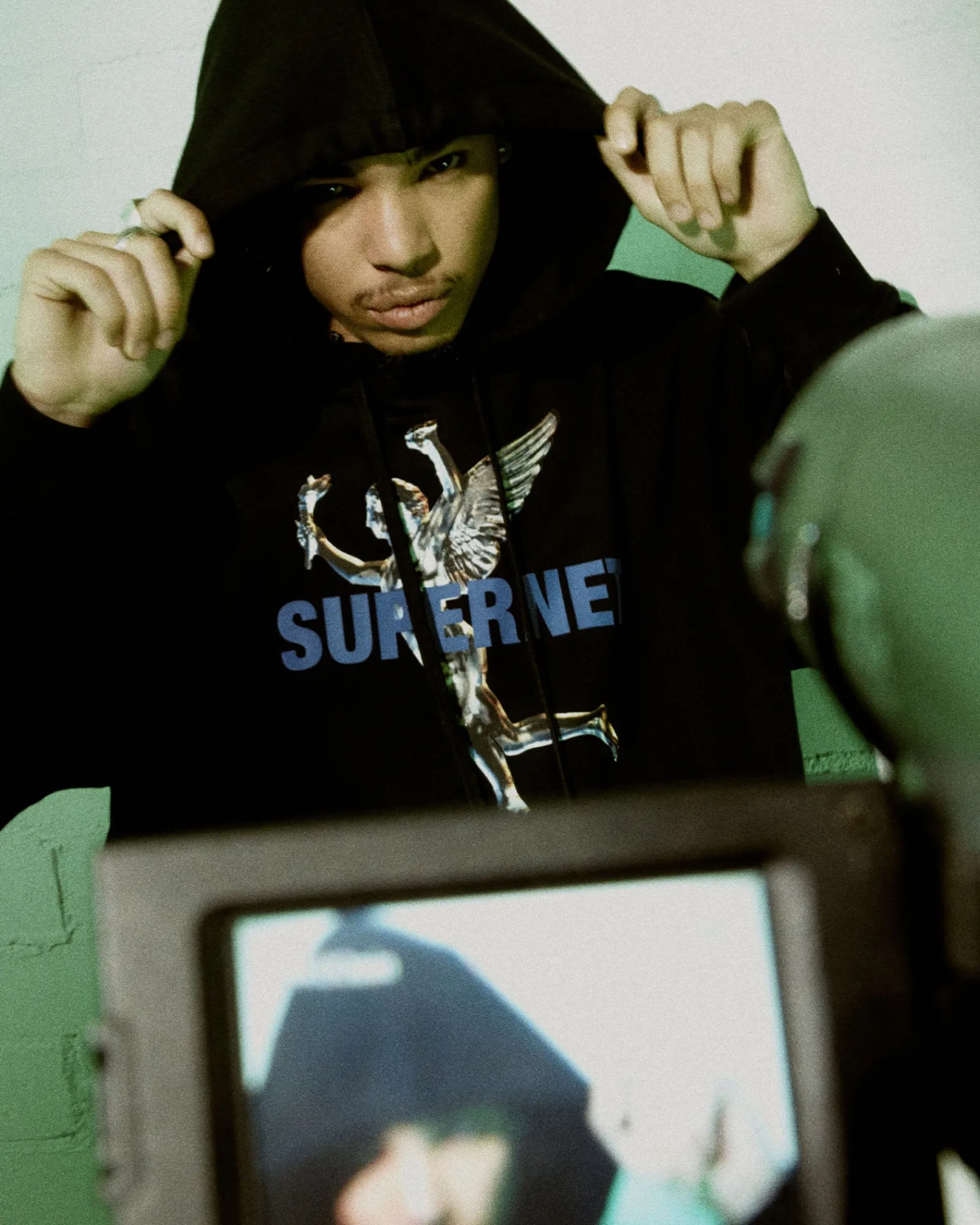 Online Ksubi Rolls Biggie Hoodie Jet Black