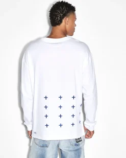 Online Ksubi Rolls Kash Ls Tee Tru White