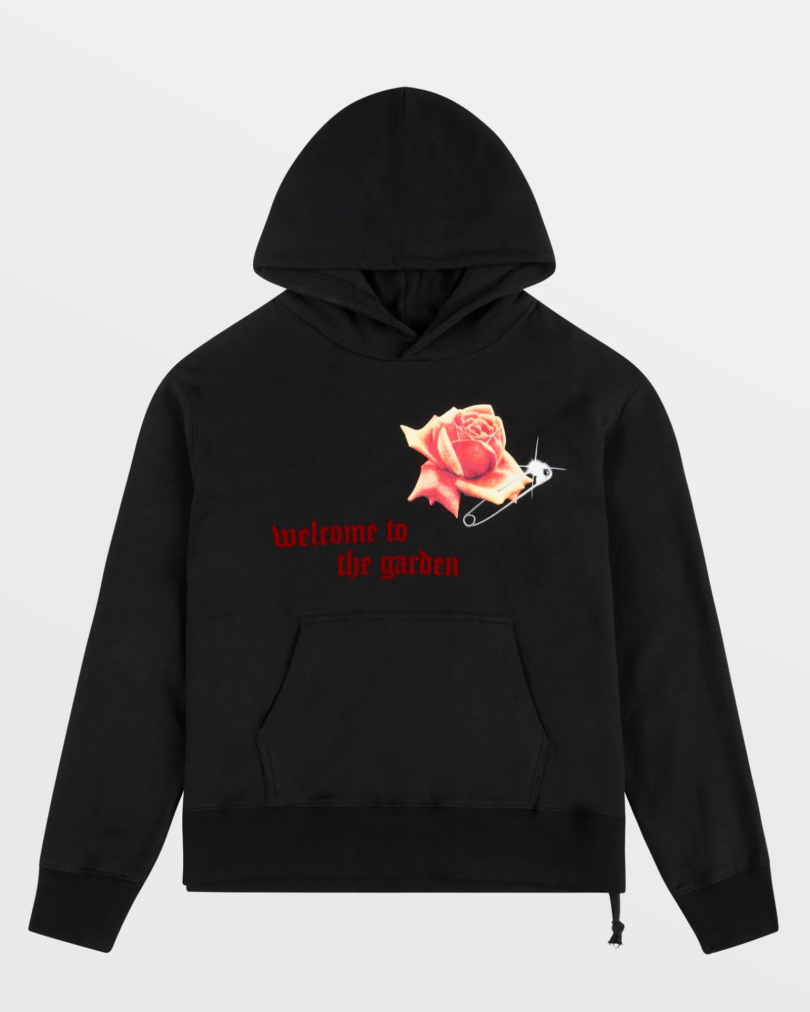 Best Sale Ksubi Rose Garden Kash Hoodie Jet Black