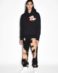 Best Sale Ksubi Rose Garden Kash Hoodie Jet Black
