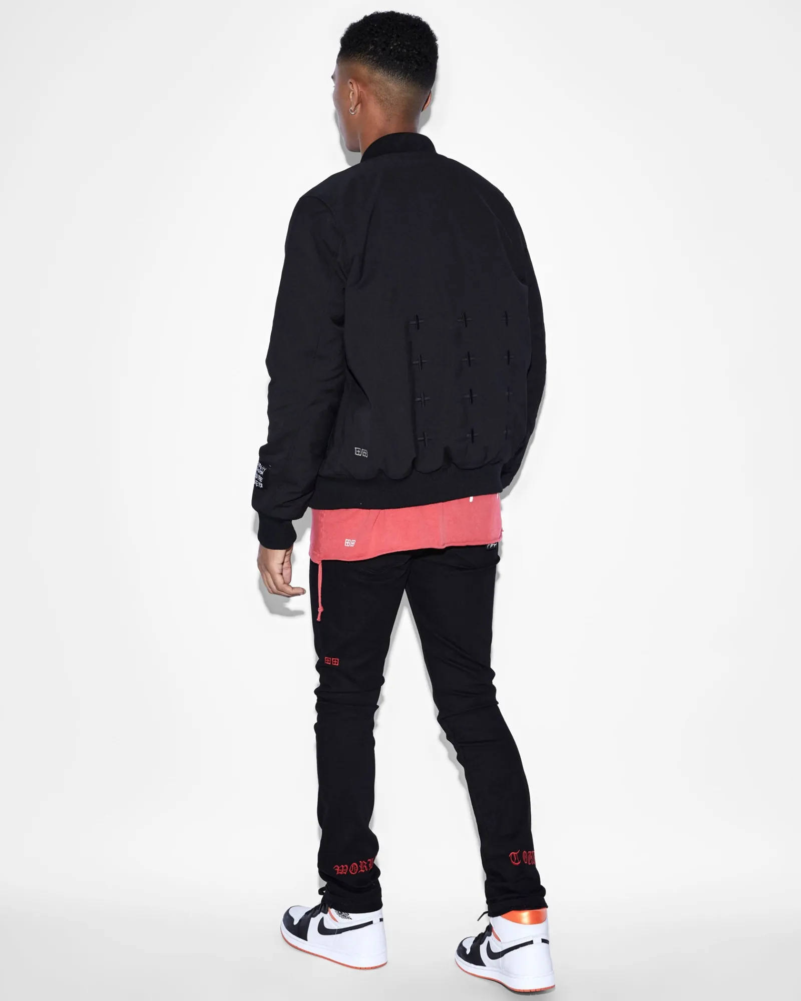 Store Ksubi Royalty Bomber Jacket Black