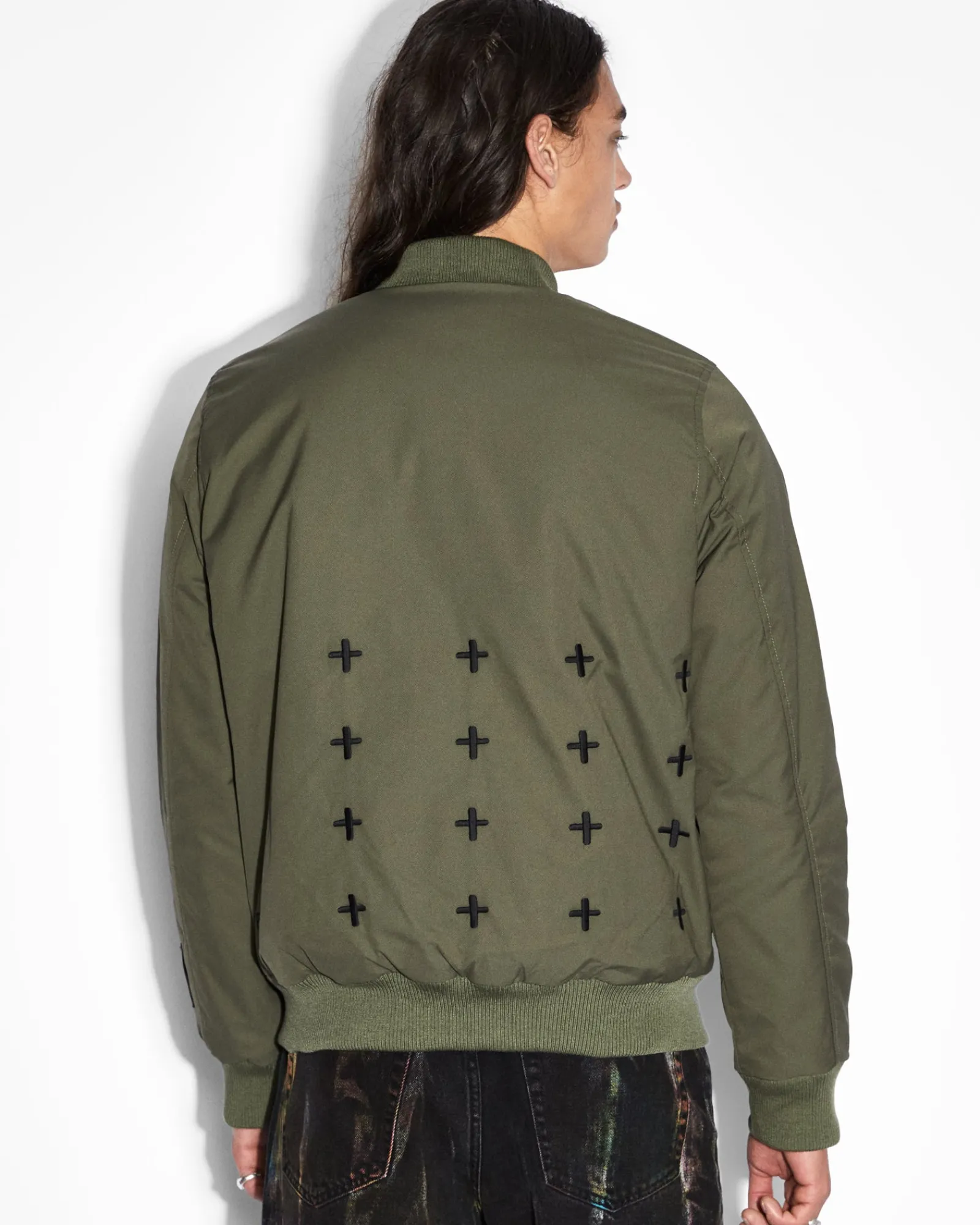 Outlet Ksubi Royalty Bomber Jacket Khaki