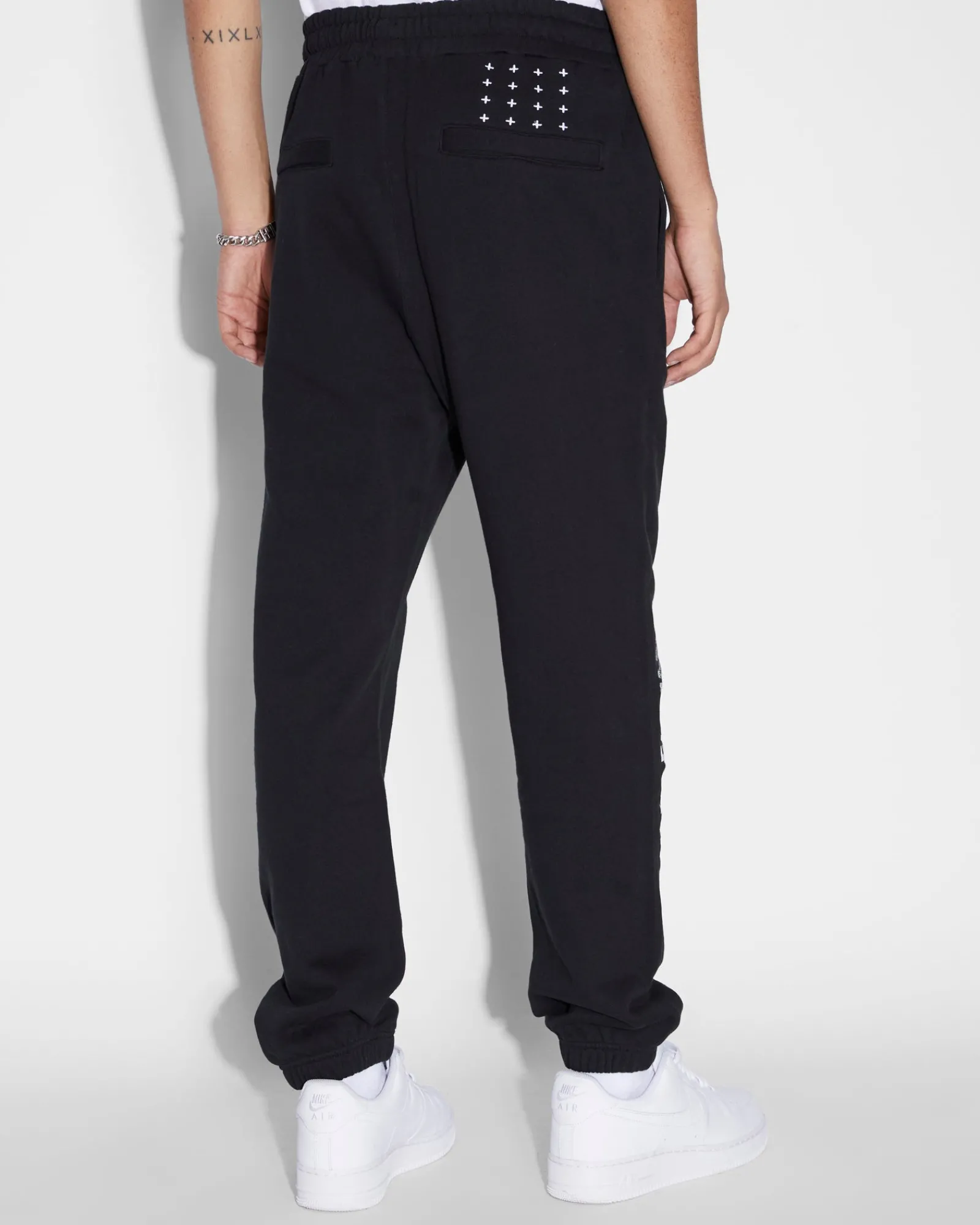 Shop Ksubi Saint Lofi Trak Jet Black