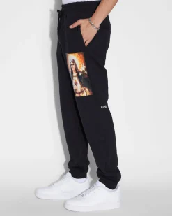 Shop Ksubi Saint Lofi Trak Jet Black