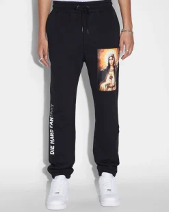 Shop Ksubi Saint Lofi Trak Jet Black