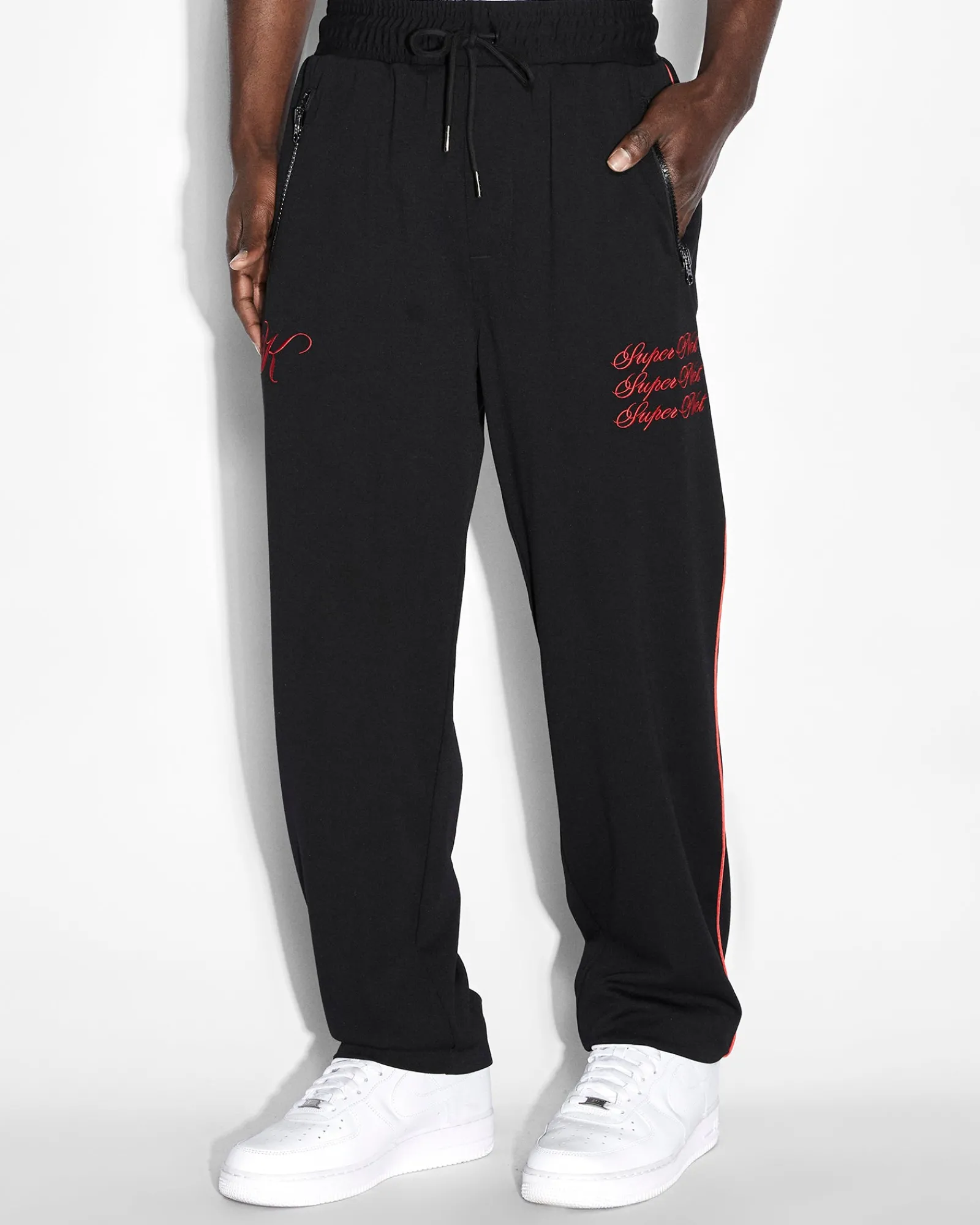Store Ksubi Scripted Synthesis Pant Black/Red