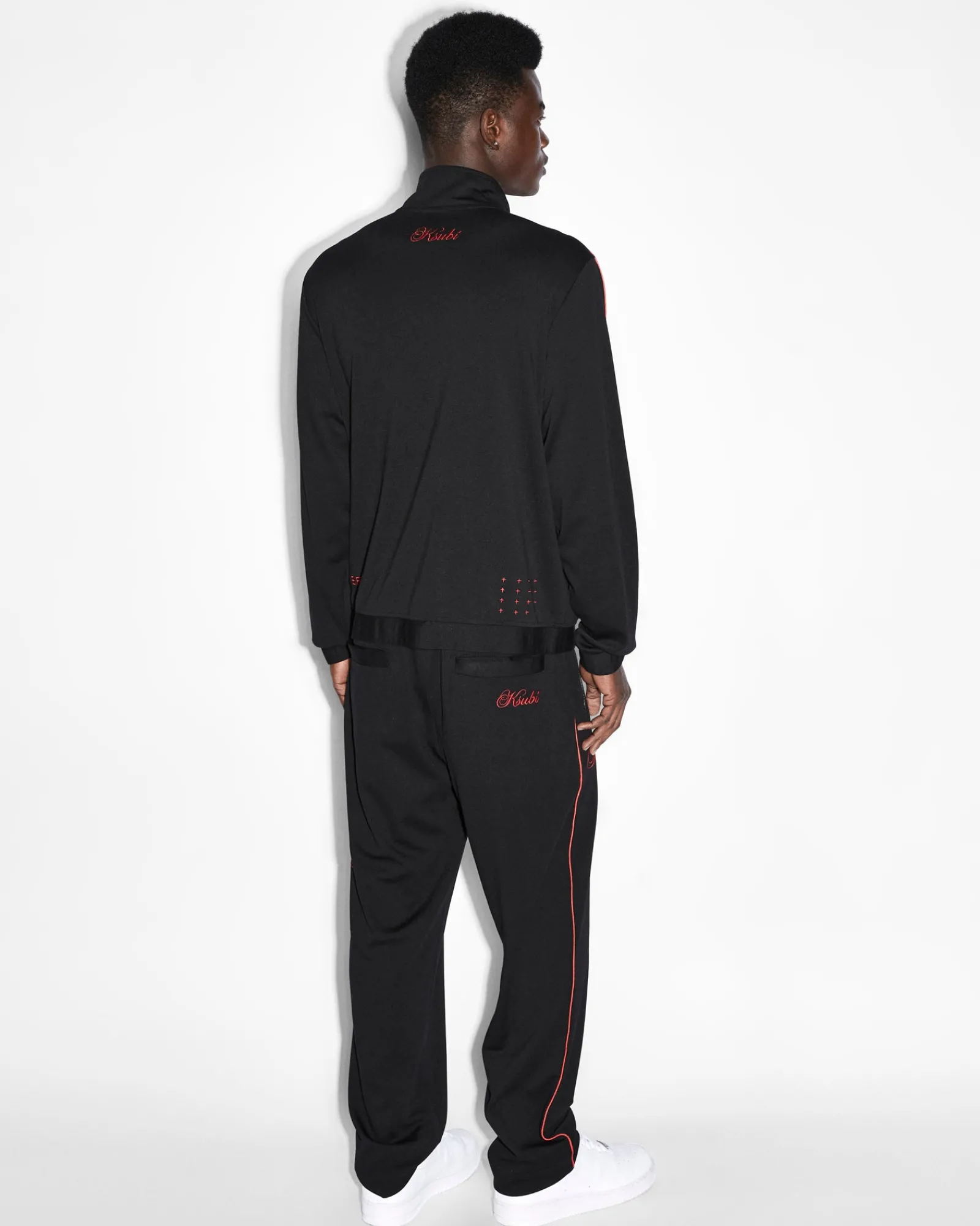 Store Ksubi Scripted Synthesis Pant Black/Red