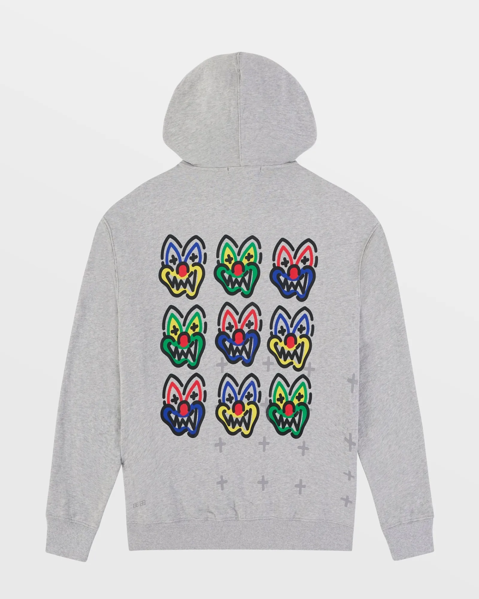 Store Ksubi Slawn Biggie Hoodie Grey Marle