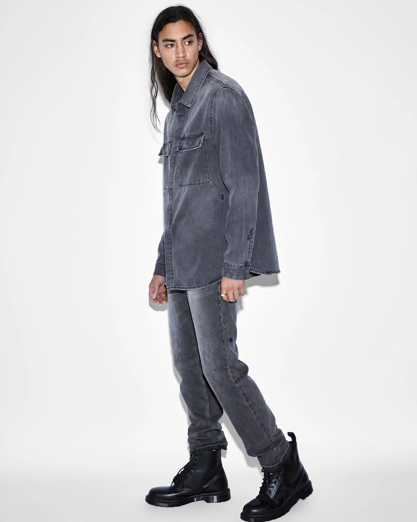 Clearance Ksubi Snakebite Shirt Skar Ticket