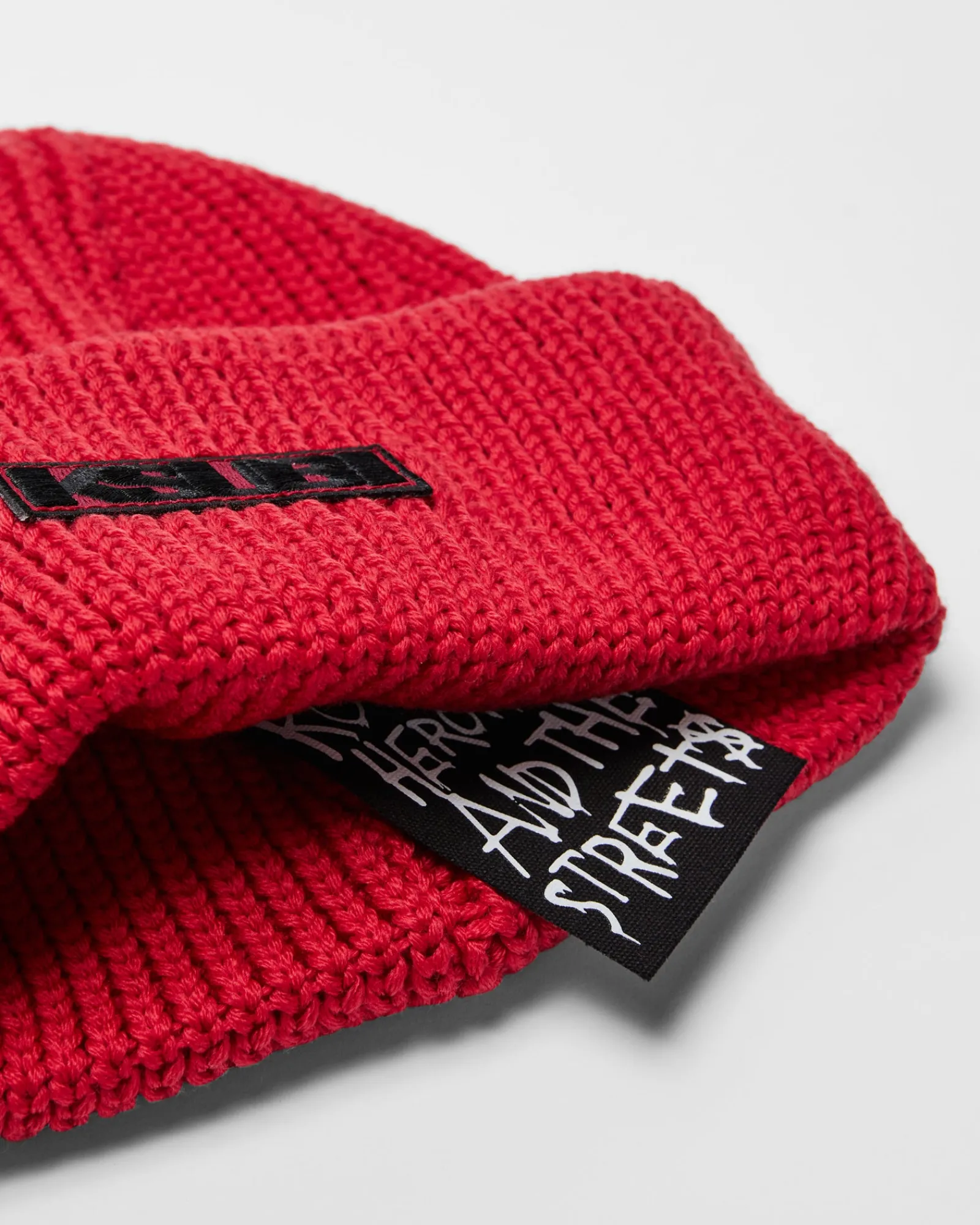 Shop Ksubi Sott Beanie Red/Black